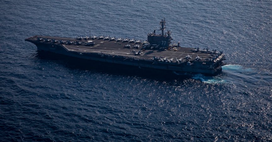 ABD Donanması'na bağlı USS George HW Bush uçak gemisi Türkiye’ye doğru yola çıktı