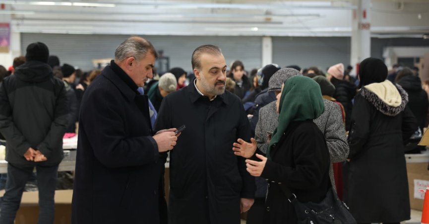 Talus: “Her yardım önemli, her destek kıymetli”