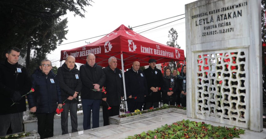 Halkın oylarıyla seçilen ilk kadın belediye başkanı İzmit'te anıldı