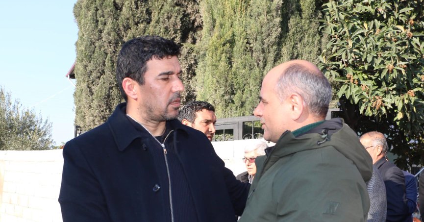 Başkan Söğüt, Kaymakam Kalkar’ın acısını paylaştı