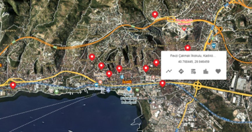 İşte İlçe İlçe toplanma alanları 