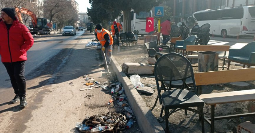 Kahramanmaraş’ın temizliği Körfez ekiplerine emanet