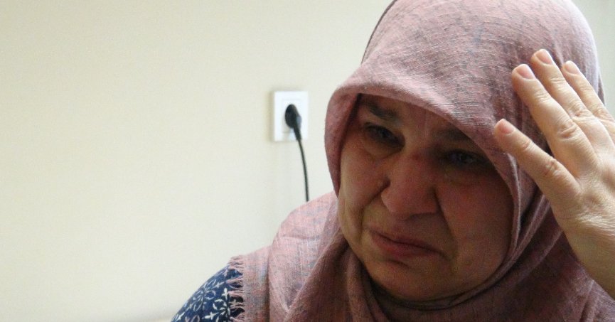 Depremin en acı yüzünü ağlayarak anlattı