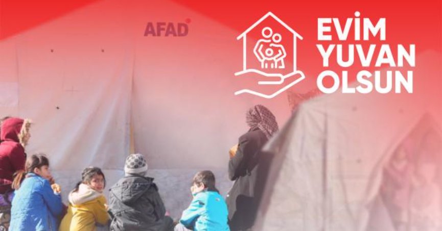 “Evim Yuvan Olsun” kampanyasının detayları belli oldu