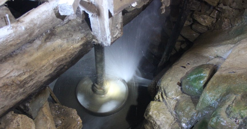 Bu değirmenin taşı 168 yıldır dönüyor