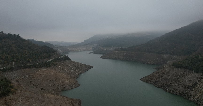 Her barajda su seviyesi azalırken burası doluyor