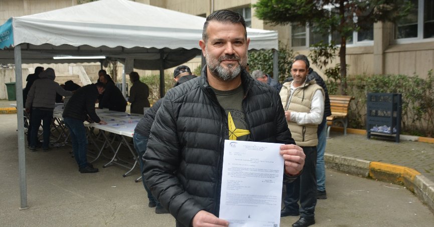 Başvurusunu yaptı, 4 saat sonra Kocaeli’nin ilk EYT emeklisi oldu