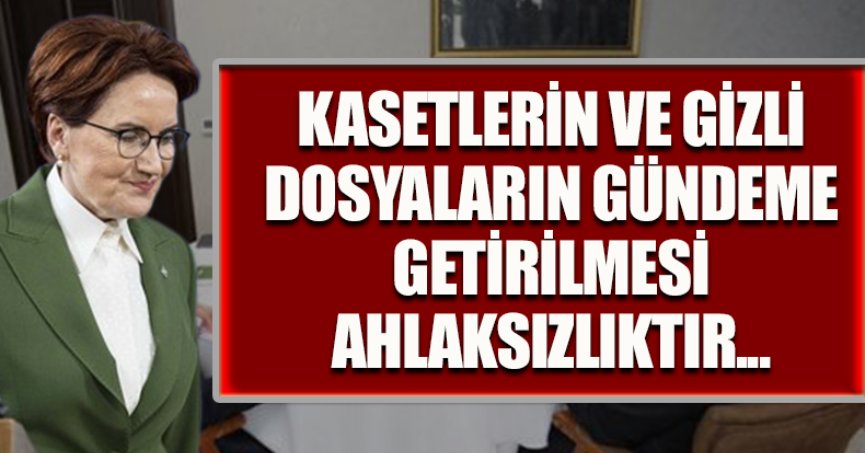 AKŞENER BU ADIMLA PARTİSİNİ YOK OLMAKTAN KURTARDI