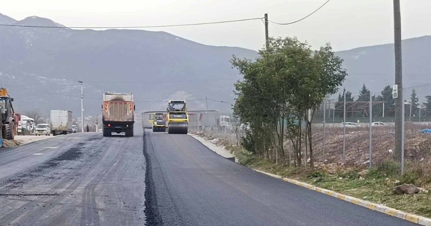 Kartepe fabrikalar bölgesine sağlam üstyapı