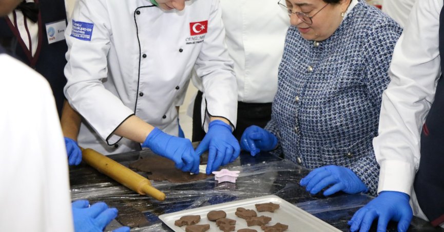 Özel öğrencilerden Anne Kurabiyesi