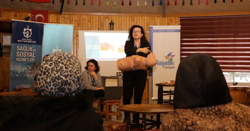 Büyükşehir’den afetlerde ilk yardım eğitimi