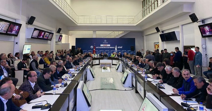 Başkan Özlü, Hatay’da Afet Koordinasyon Toplantısı’na Katıldı