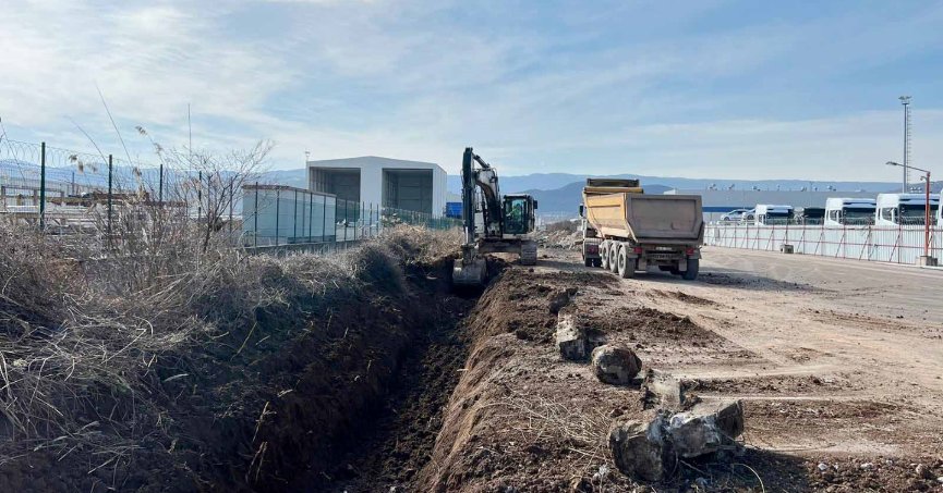 Ford Otosan ile Serbest Bölge arasına yeni yan yol