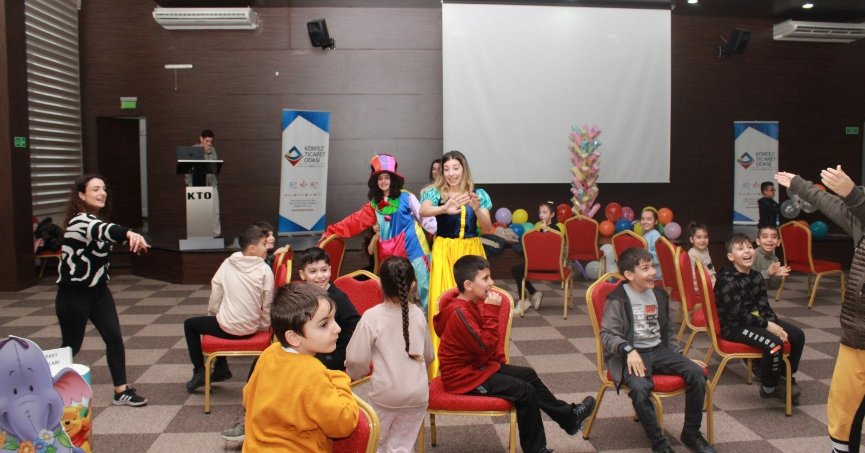 Depremzede çocuklara özel etkinlik