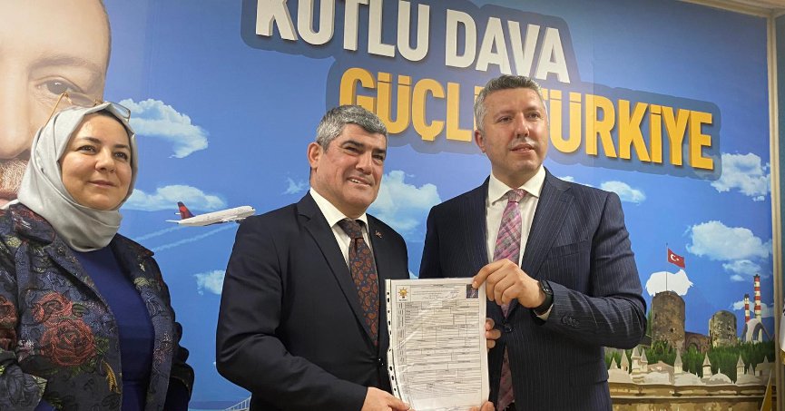 CEYHUN YALÇIN ADAY ADAYI OLDU