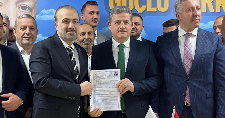 MAHMUT CİVELEK BAŞVURUSUNU YAPTI.... ADAY ADAYI