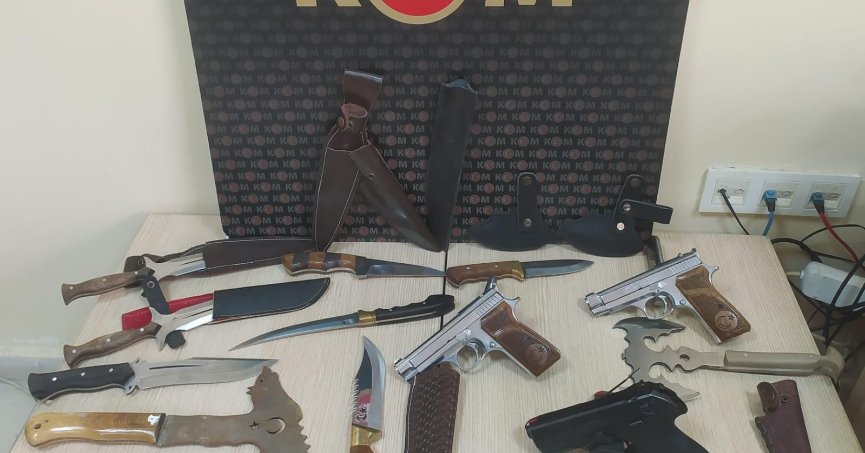 Kocaeli'de silah ticareti operasyonu: 5 gözaltı