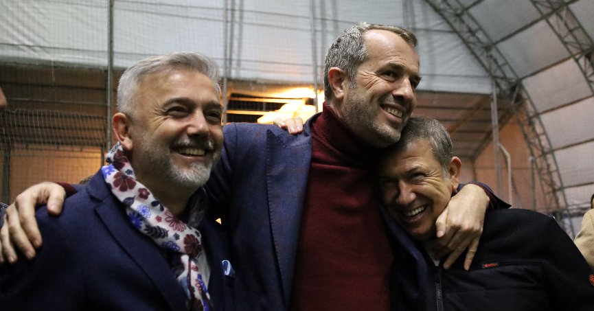 3 efsane golcü yan yana geldi