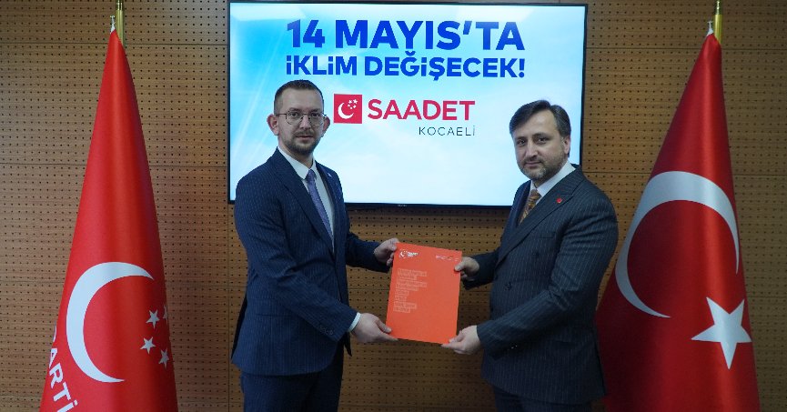 Saadet Kocaeli'de Mehmet Ali Belek Aday Adayı