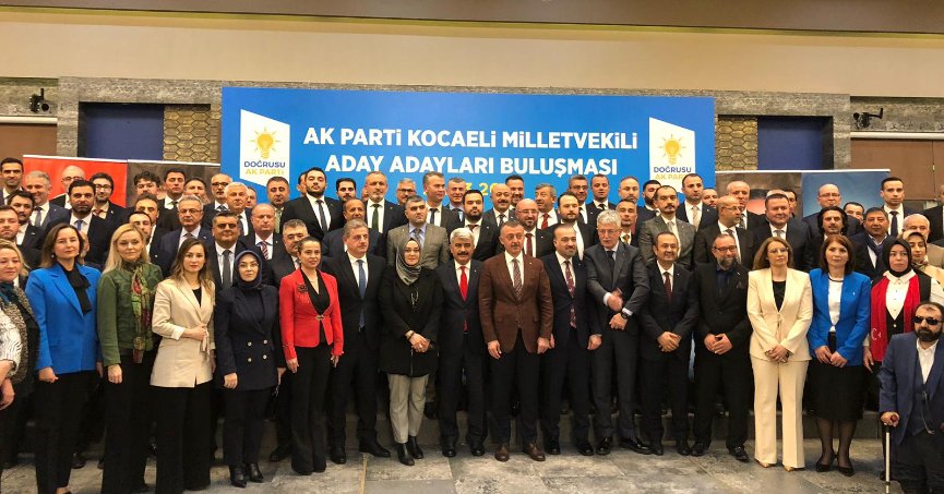 TARİHİ REKOR! İŞTE AK PARTİ KOCAELİ ADAY ADAYLARI 