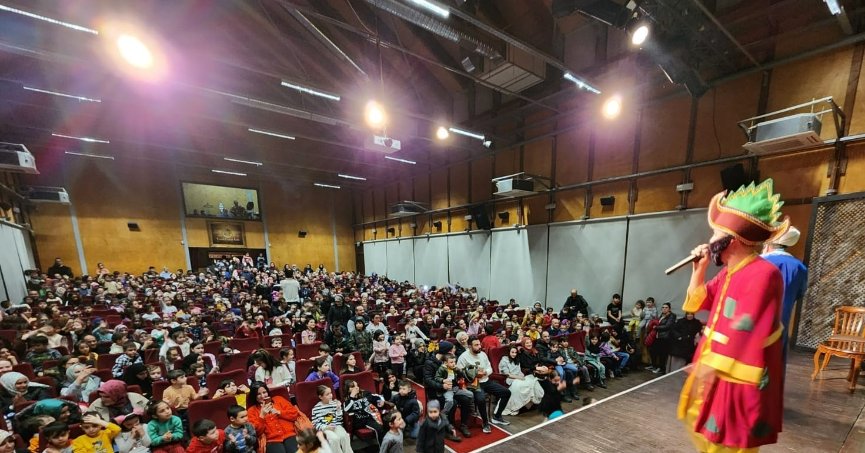 Çocuklar Ramazan eğlencesiyle doyasıya eğlendi