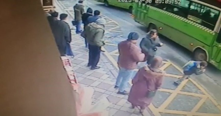 Kazanın hayattan kopardığı ilkokul öğrencisinin son anları kamerada