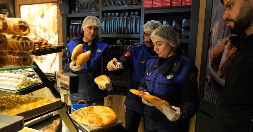 Zabıtadan fırın denetimi