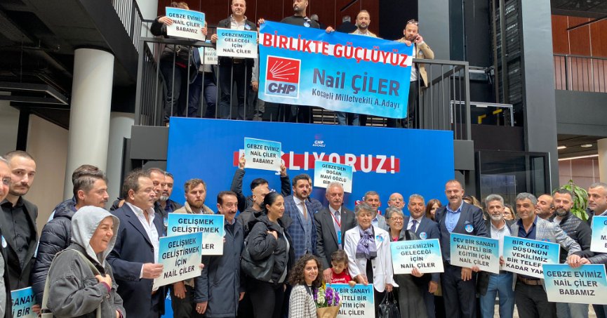 NAİL ÇİLER ALKIŞKARLA KARŞILANDI