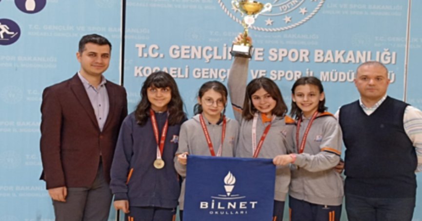 Kocaeli Bilnet Okulları Sporda Yine Zirvede