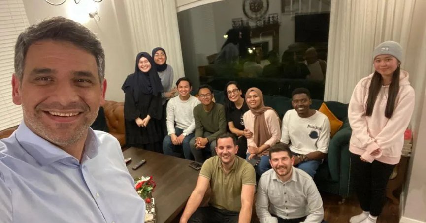 KOCAMAN AİLESİNİN ULUSLARARASI MİSAFİRLERİ