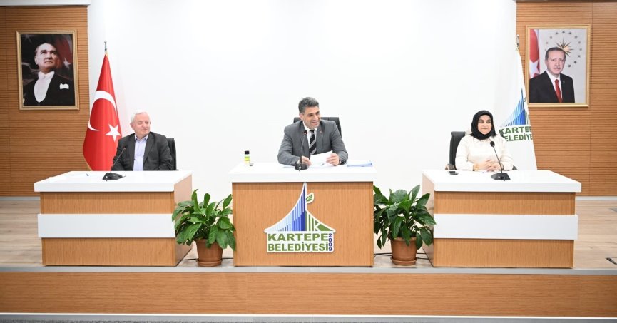 Kartepe Belediyesi nisan ayı meclis toplantısı yapıldı