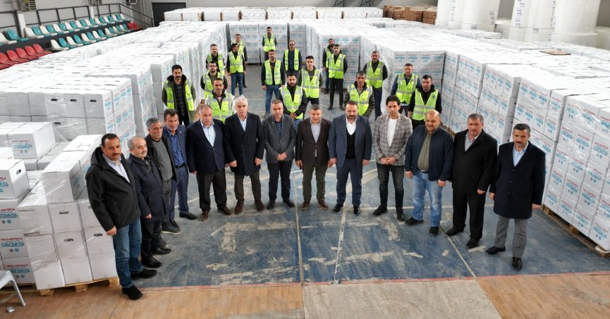 Başkan Şayir’den tüm hanelere Gıda Kumanyası 