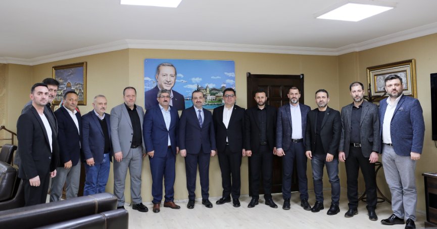 KOTO’dan,  AK Parti’nin Yeni İl Başkanı Talus’a tebrik ziyareti  