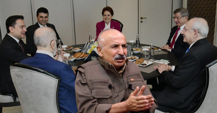 PKK elebaşı Karasu'dan muhalefete destek