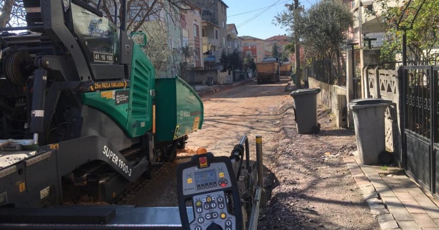 Üstyapı çalışmalarıyla güvenli ulaşım