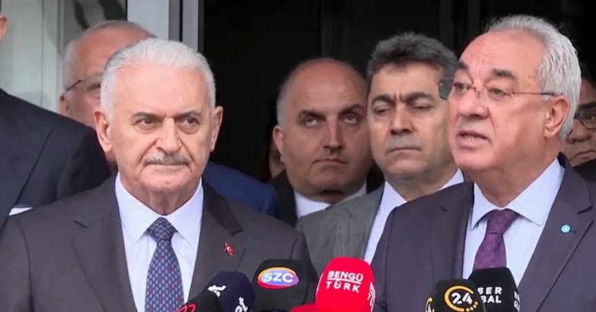 AK Parti'den DSP'ye sürpriz ziyaret