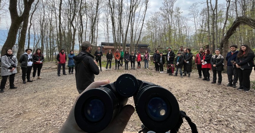Ormanya’da kuş gözlem turuna yoğun ilgi