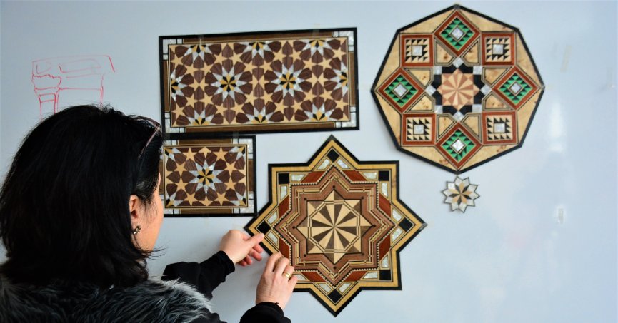 Kleopatra dönemine dayanan saray sanatı için Türkiye’de ilk kez kurs açıldı