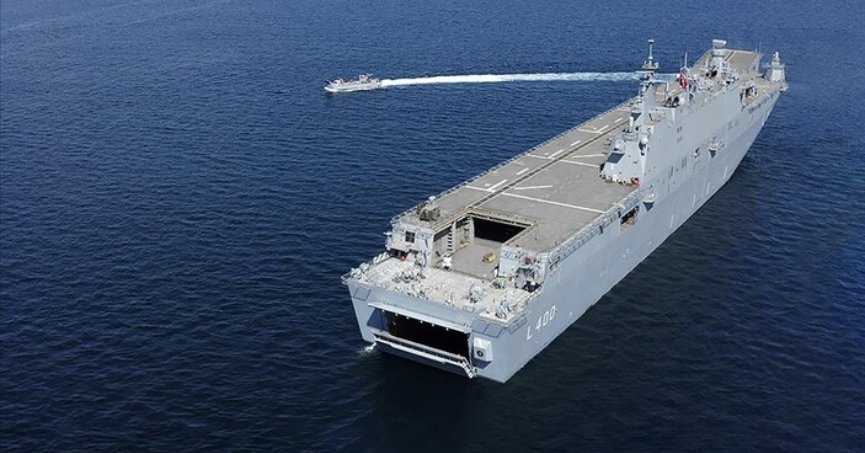 Dünyanın ilk SİHA gemisi TCG Anadolu TSK envanterine giriyor