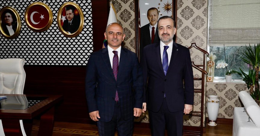 Şahin Talus’tan Başkan Söğüt’e ziyaret