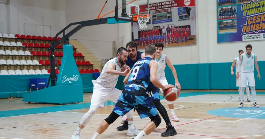 ÇESK, Üsküdar Belediyesi'ni 74-52 mağlup etti