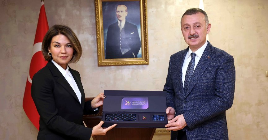 Başkan Büyükakın, Azeri Başkonsolosu’nu konuk etti