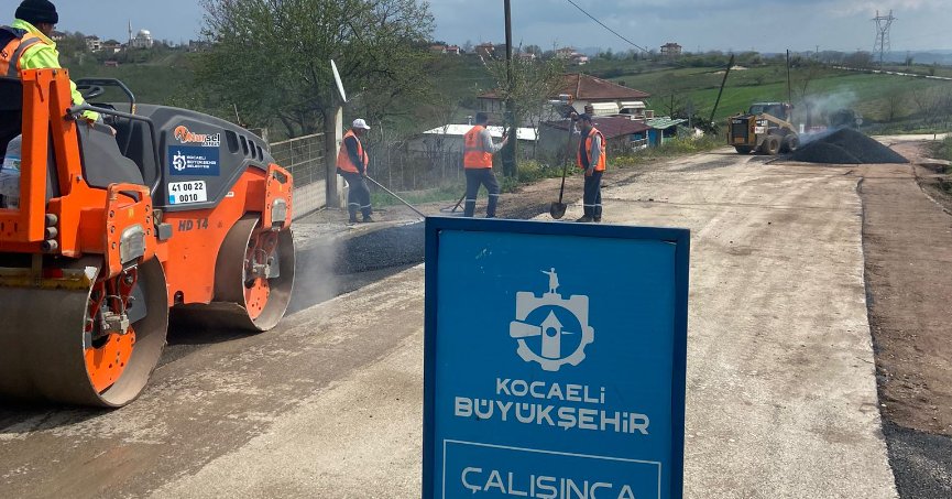    İzmit ve Kandıra’da yoğun üstyapı çalışmaları