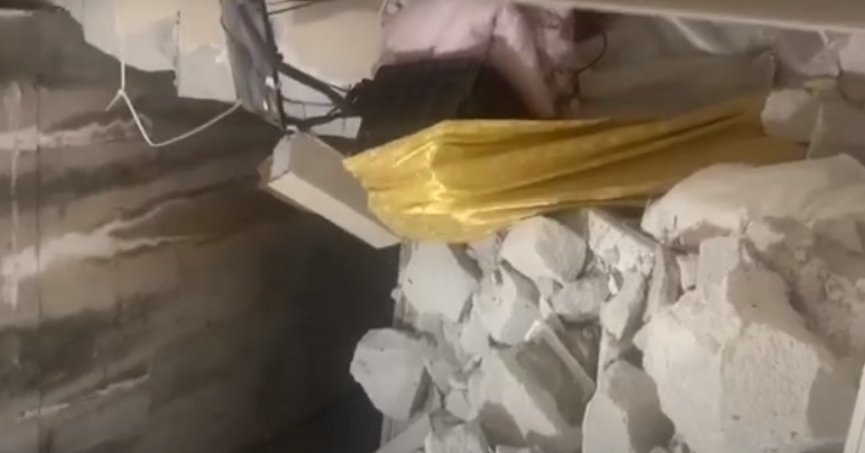 istinat duvarı çöktü 3 bina TAHLİYE EDİLİYOR!