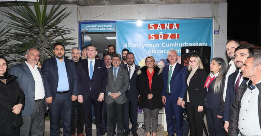 CHP'nin ilk SKM ofisi Körfez