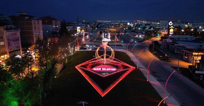 TOGG'un logosunu çiçeklerle işlediler