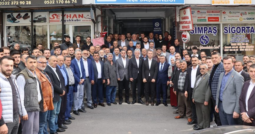 Kandıralı muhtarlardan Ellibeş’e tam destek