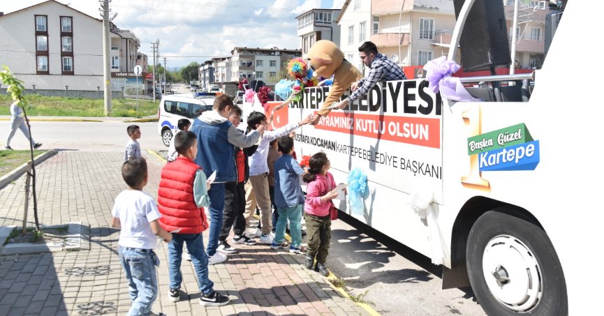 KARTEPELİ ÇOCUKLAR RAMAZAN BAYRAMI HEDİYESİ