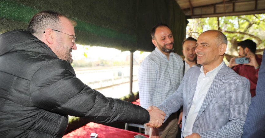 Başkan Söğüt, Körfezlilerle Bayramlaştı