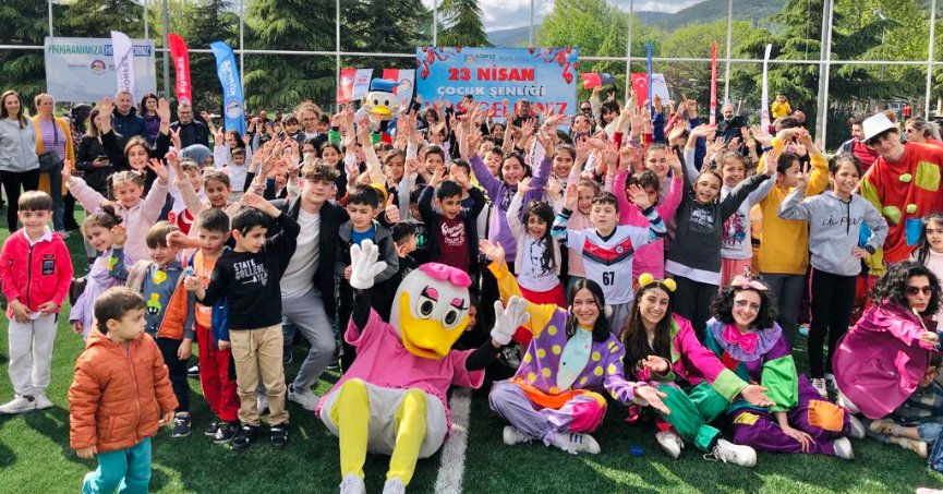 Körfez´de Çocuklar Çifte Bayram Yaşadı